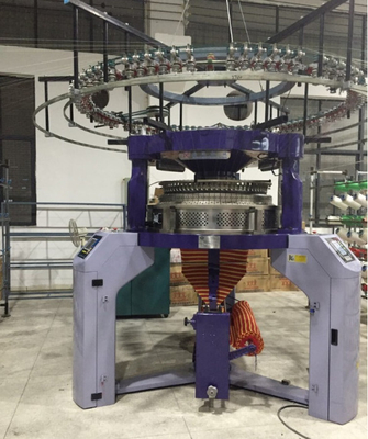 Machine à tricoter jacquard fermé de voies de double pour le modèle de jacquard structuré par Special