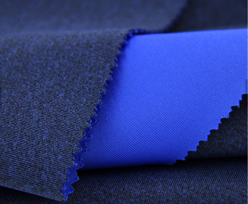 L'eau circulaire bleue de tissu de Knit de Microfiber rendant le Spandex résistant du polyester 6% de 94%