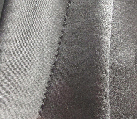 Anti- tissu circulaire de machine à tricoter de Pilling confortable pour le survêtement de polyester