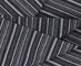 Rayures horizontales de haut d'Elastane de débardeur tissu circulaire simple de Knit pour des vêtements de sports