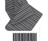 Rayures horizontales de haut d'Elastane de débardeur tissu circulaire simple de Knit pour des vêtements de sports