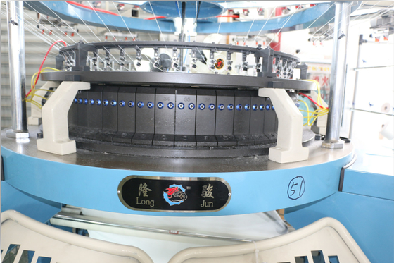 La machine à tricoter circulaire du débardeur RPM30 simple facile ajustent le tissu différent de densité