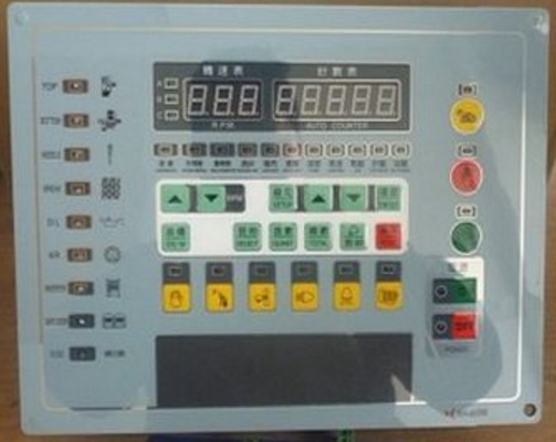 Données automatiques d'économie de panneau de contrôle des opérations facile pour la machine à tricoter circulaire