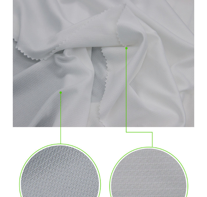 Poids léger circulaire de tissu de Knit de maille latérale simple avec le diamant pour des vêtements de loisirs